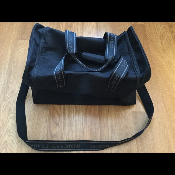 burberry fragrance duffle bag